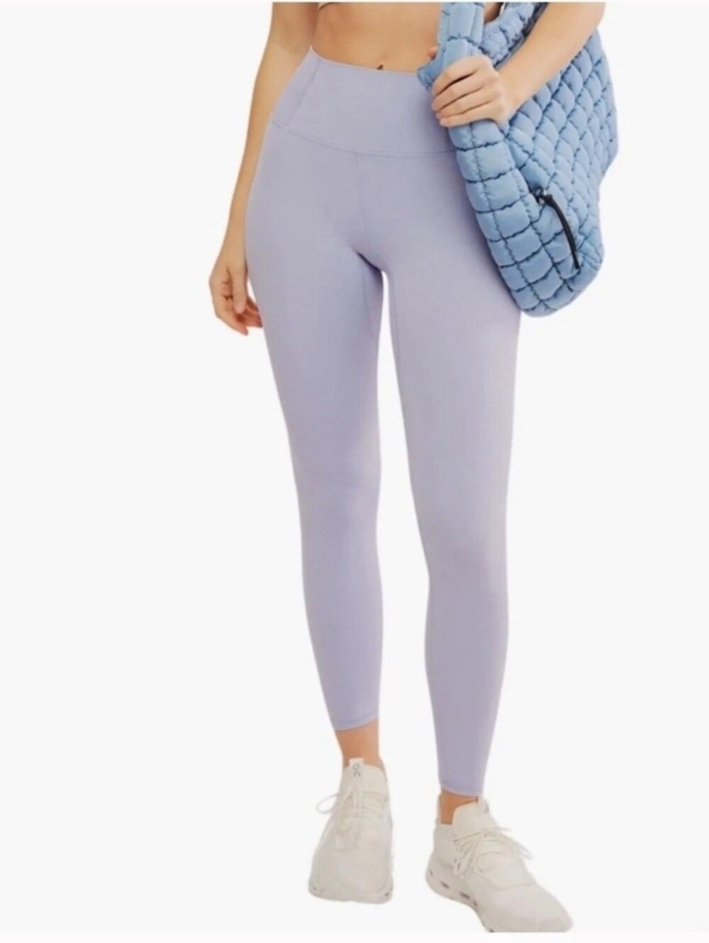 Free People Movement Lavender Fog High Waisted Leggings NWT Size Small